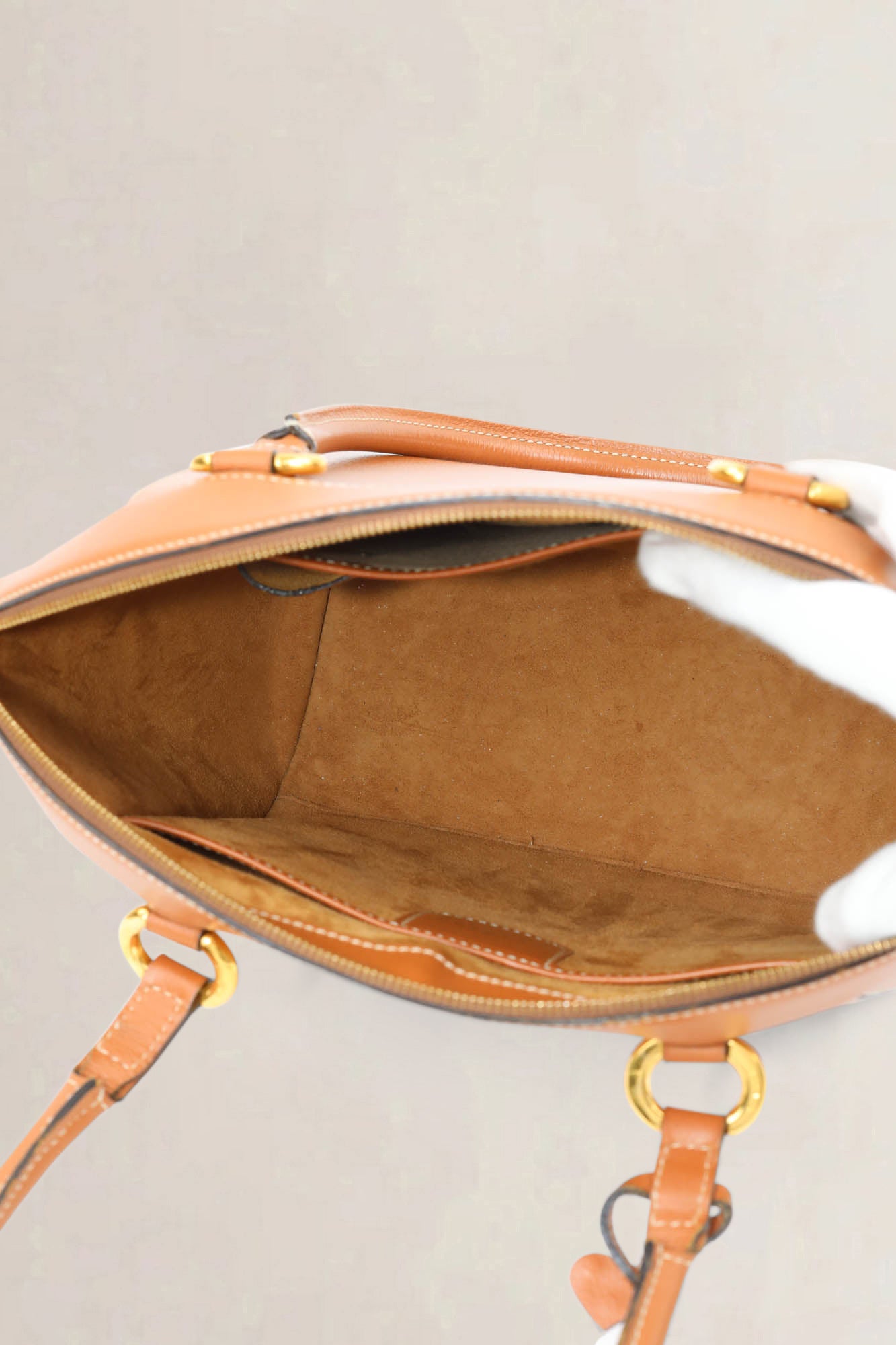 Delvaux Fauve Charme Shoulder Bag