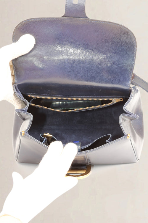 Delvaux Brillant Blue PM Crossbody Bag