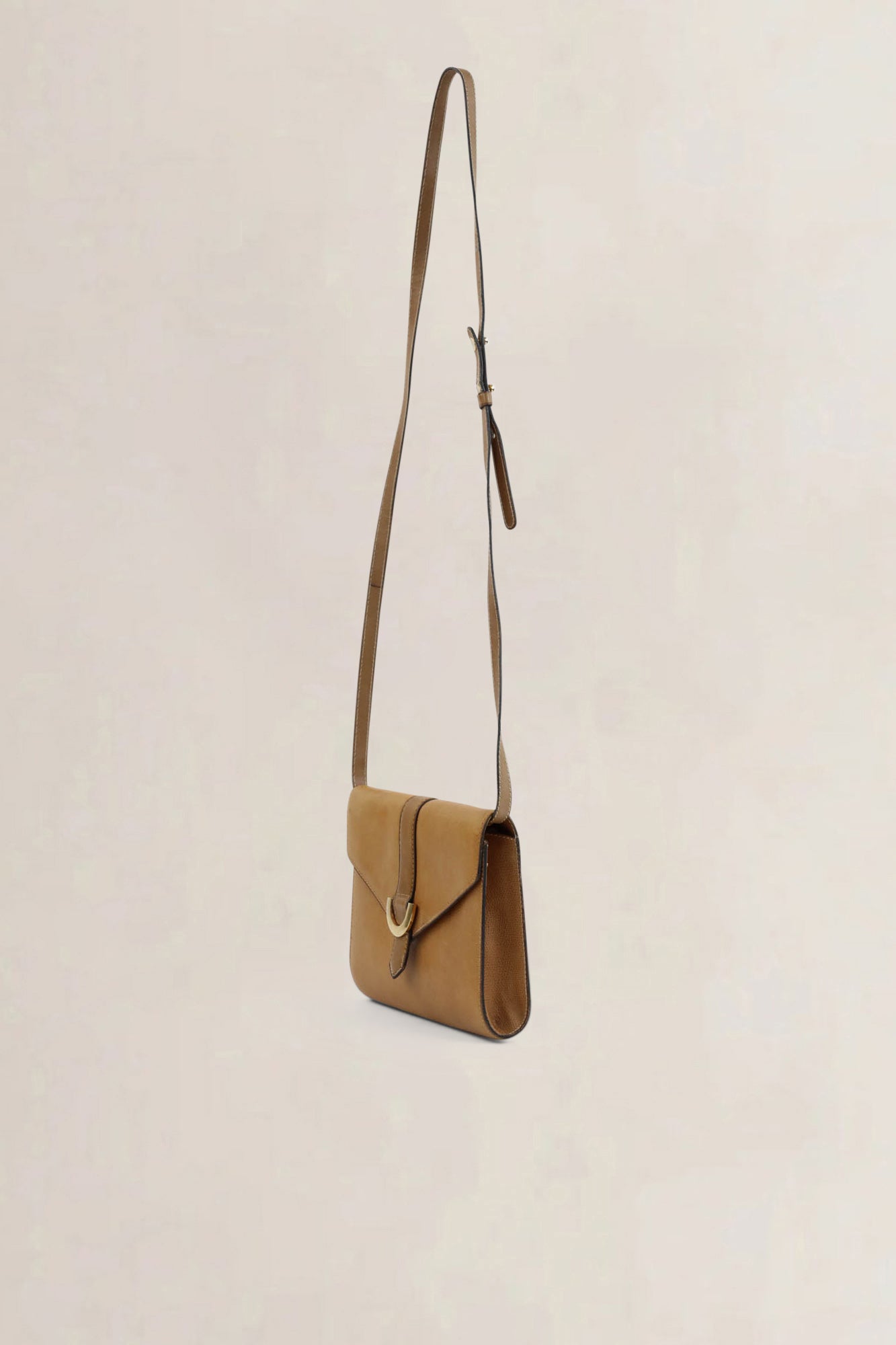 Delvaux Brown Leather Crossbody Bag