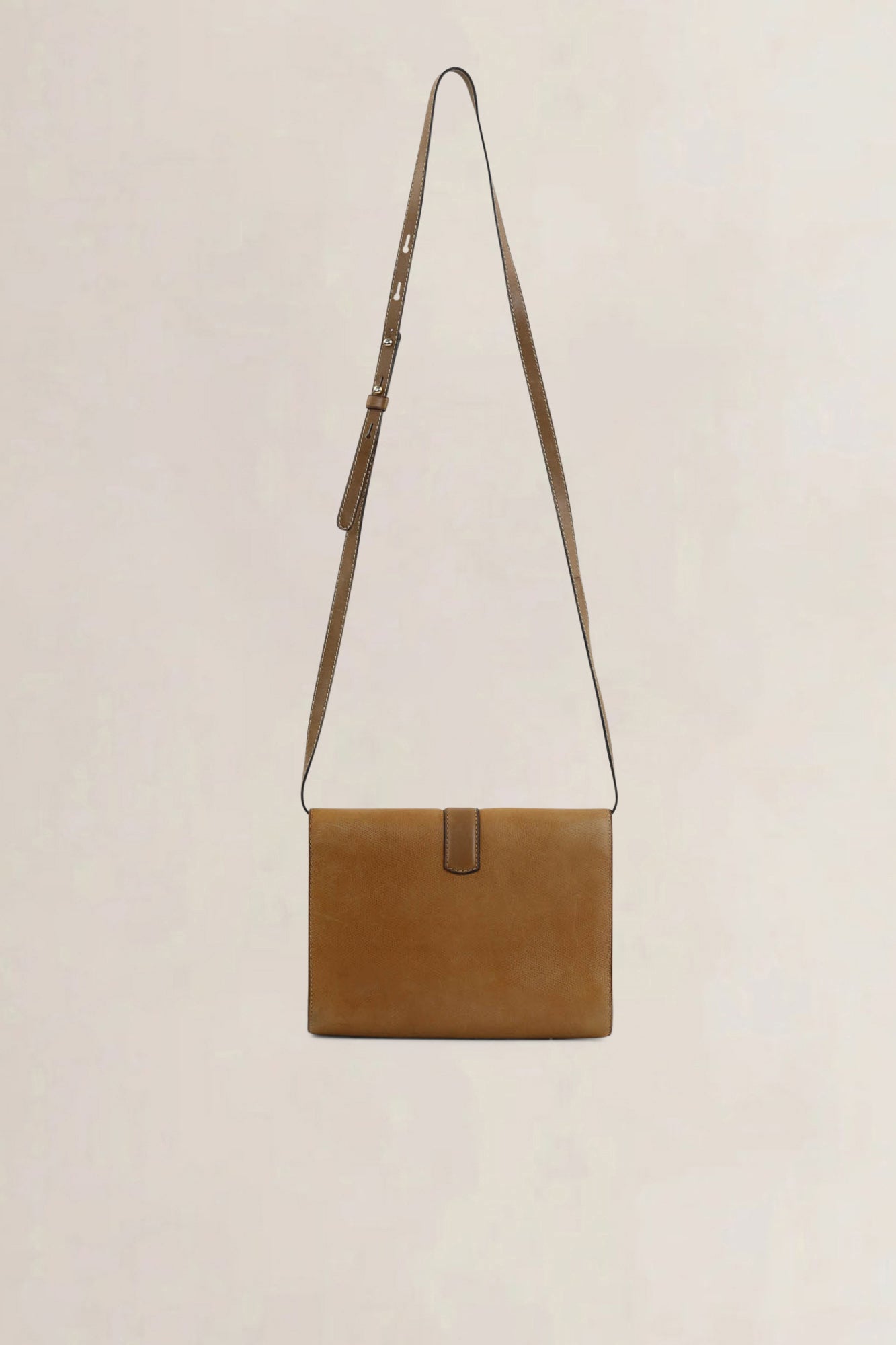 Delvaux Brown Leather Crossbody Bag