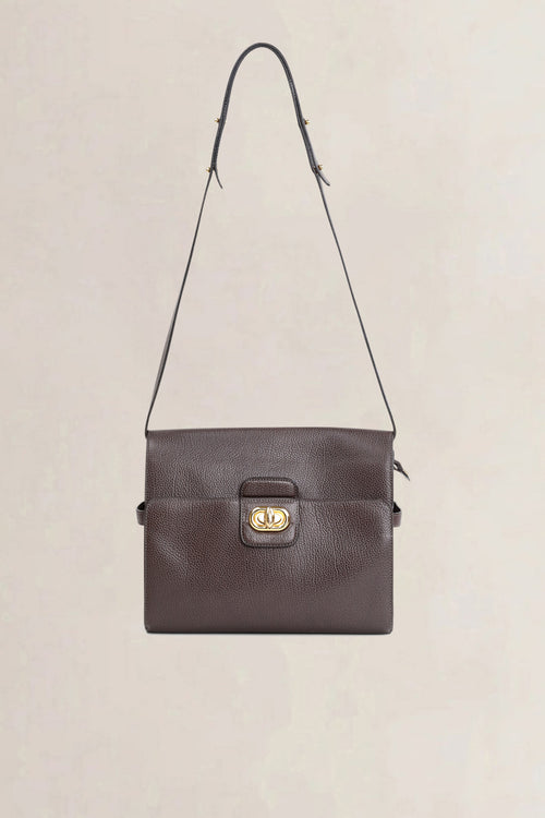 Delvaux Brown Crossbody Bag