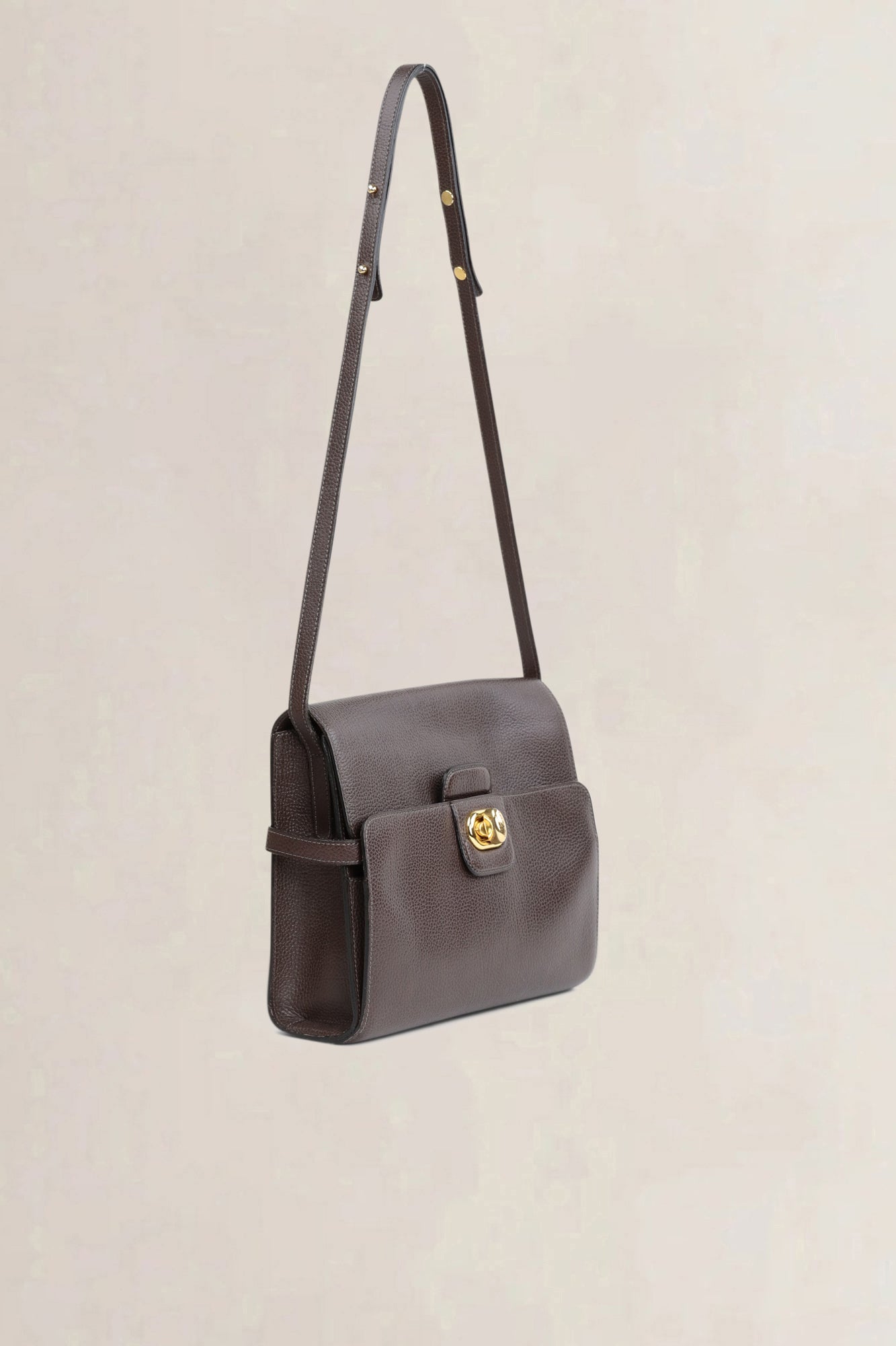 Delvaux Brown Crossbody Bag