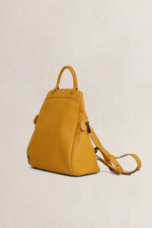 Deux de Delvaux Yellow Backpack