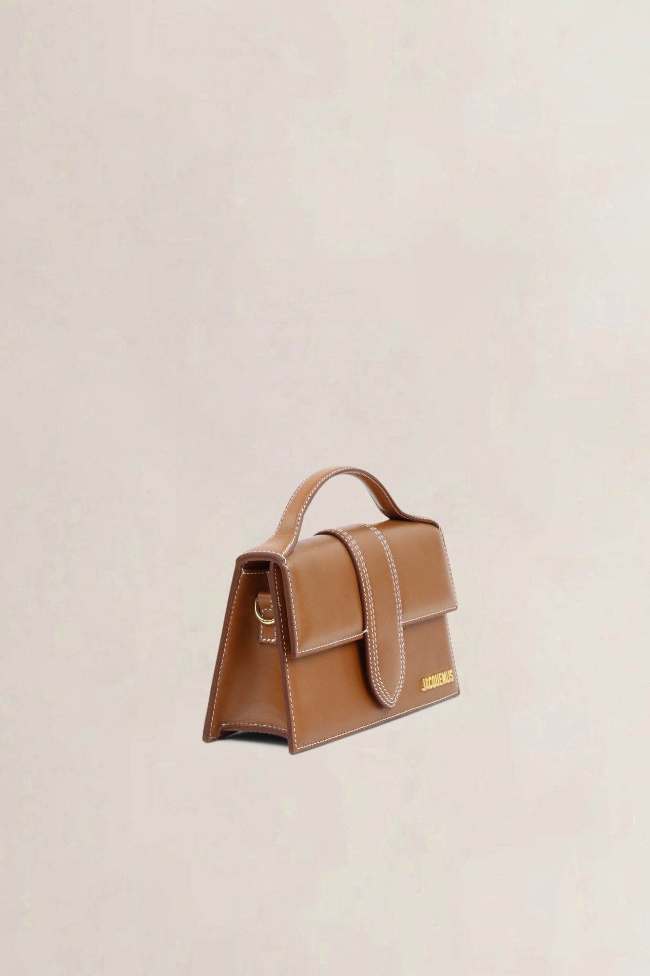 Jacquemus Light Brown Large Bambino Crossbody Bag