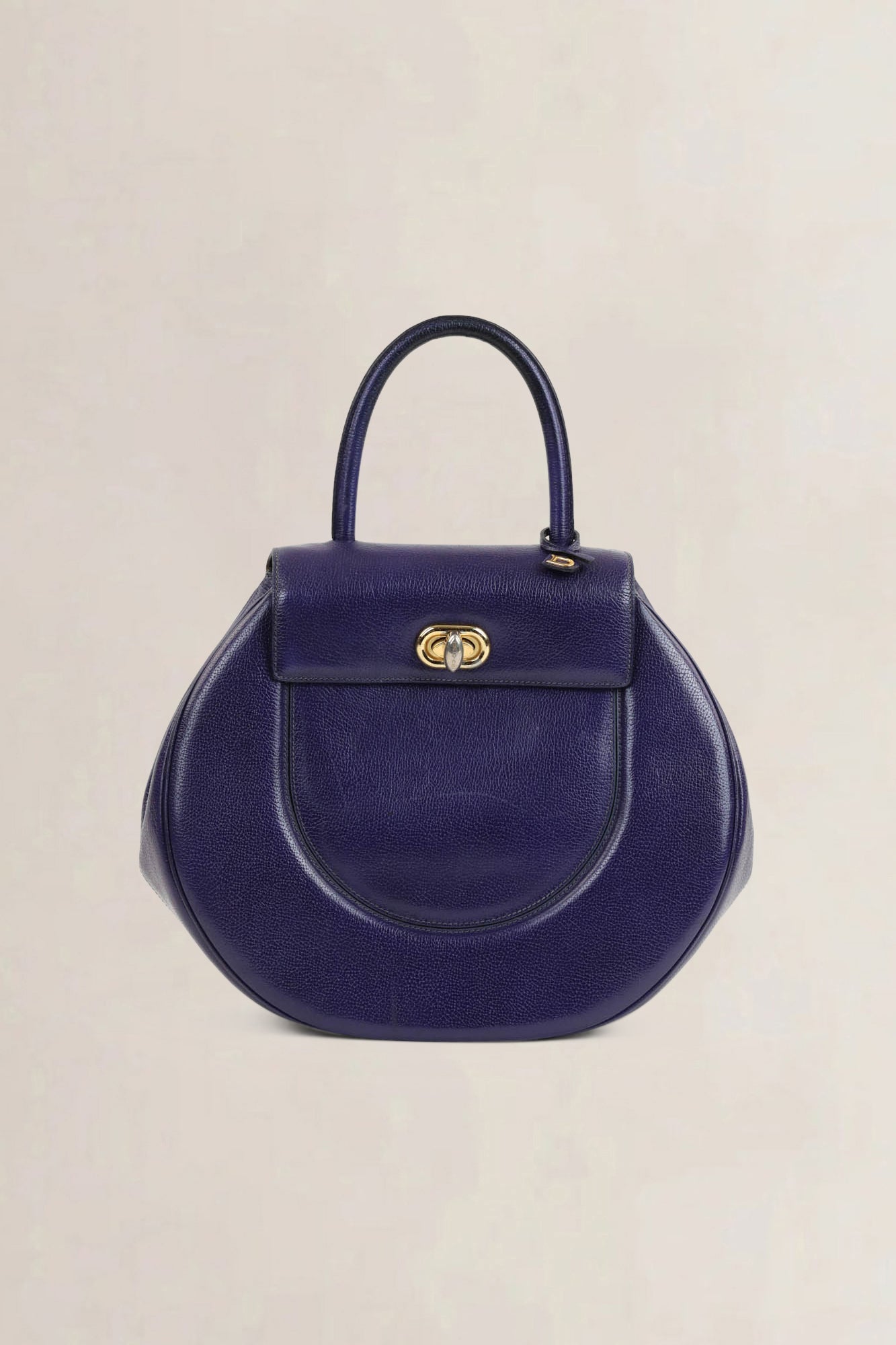 Delvaux Purple Extase Top Handle Bag