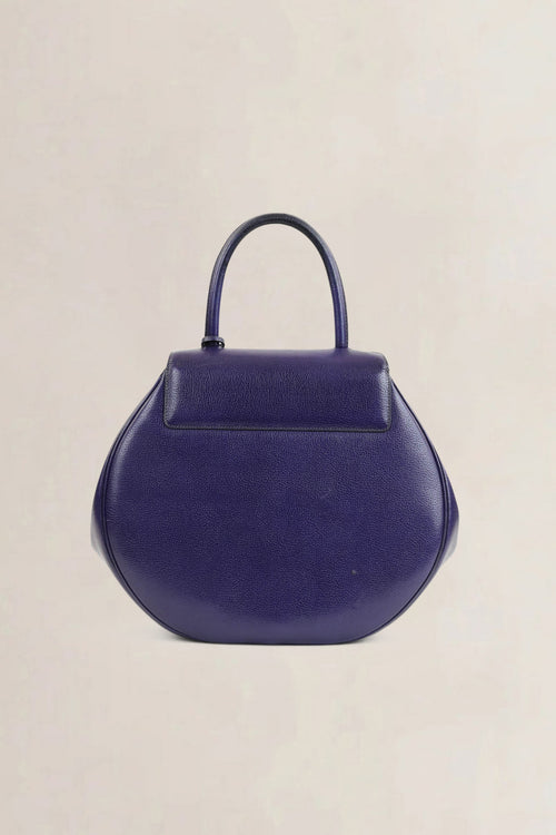 Delvaux Purple Extase Top Handle Bag