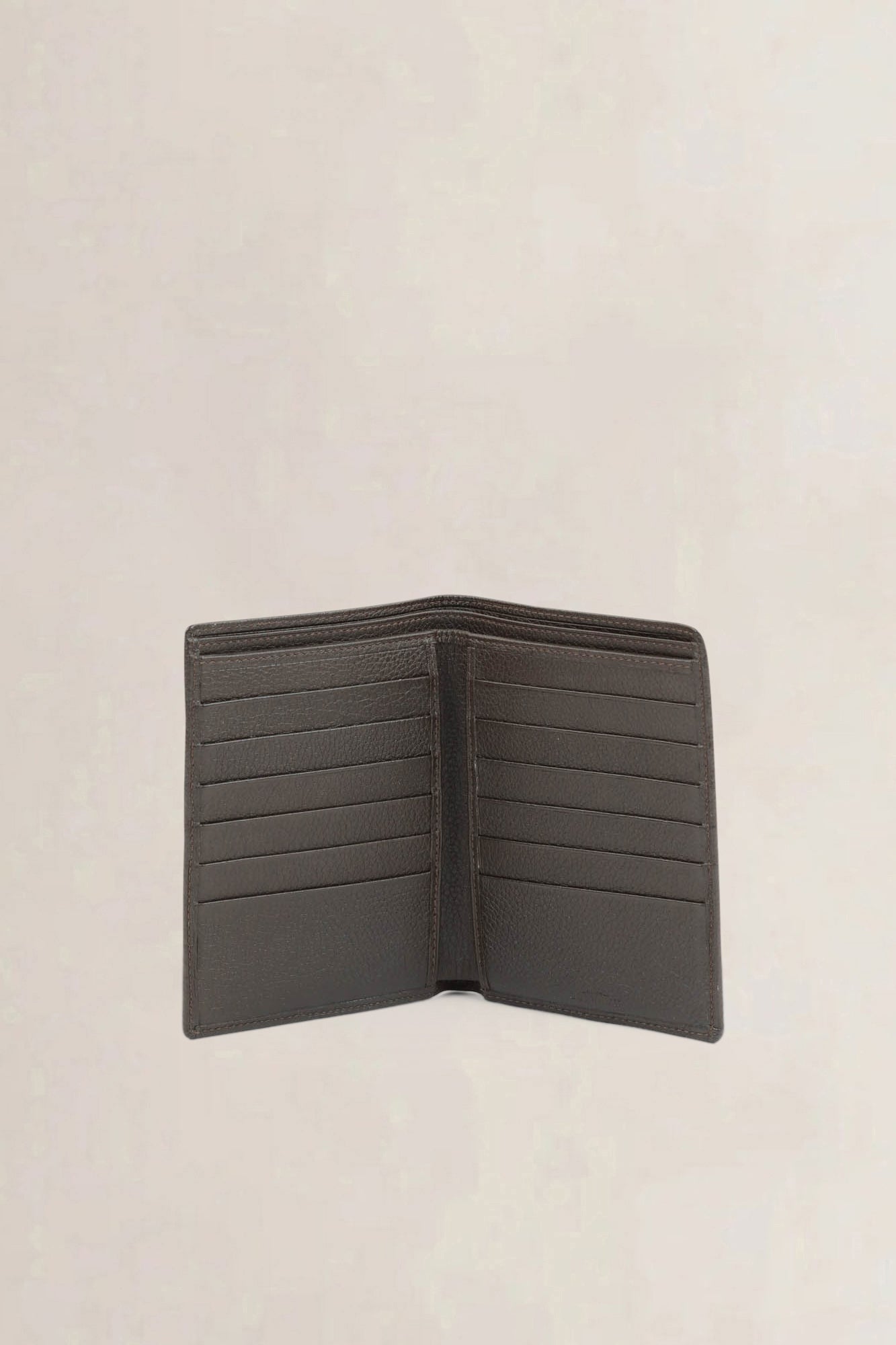 Delvaux Brown Leather Wallet