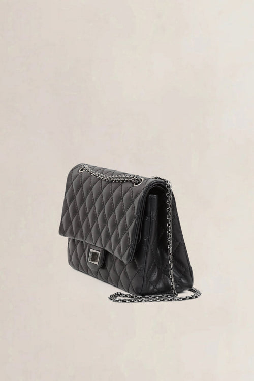 Chanel 2.55 Black Reissue Jumbo Crossbody Bag