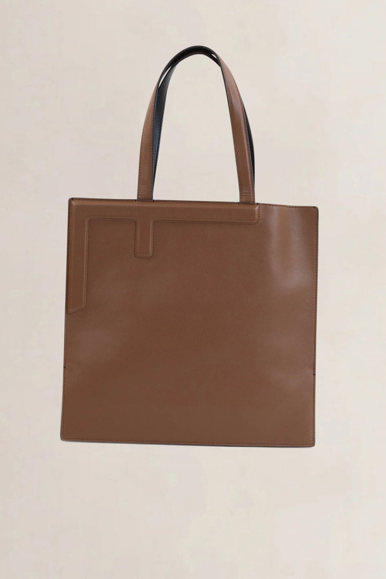 Fendi Brown/Black Flip Shoulder Bag