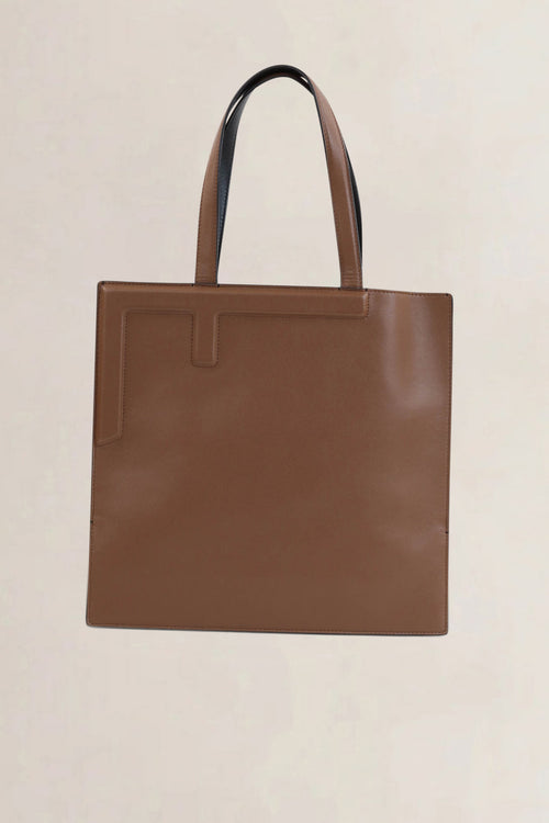 Fendi Brown/Black Flip Shoulder Bag