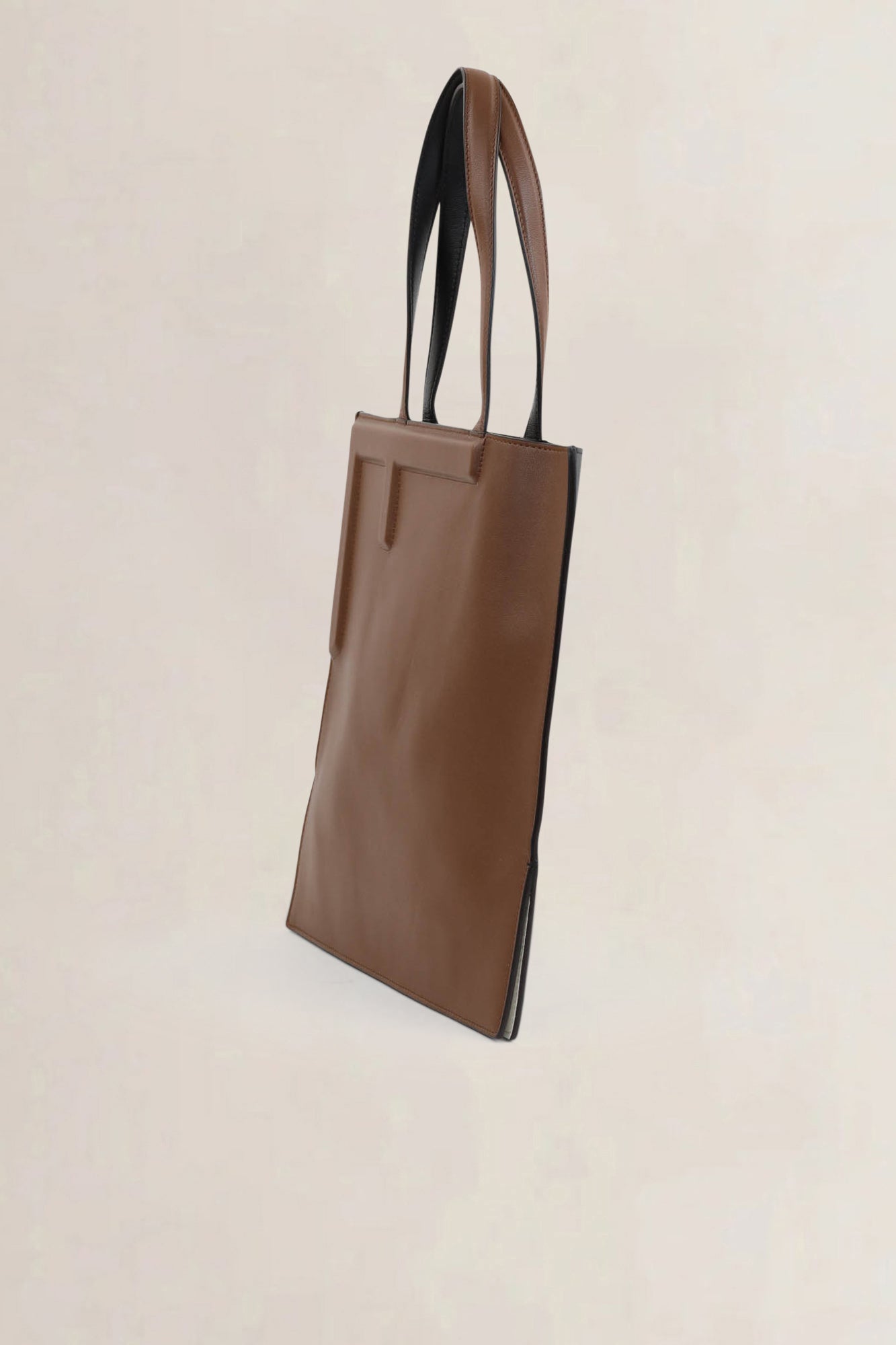 Fendi Brown/Black Flip Shoulder Bag