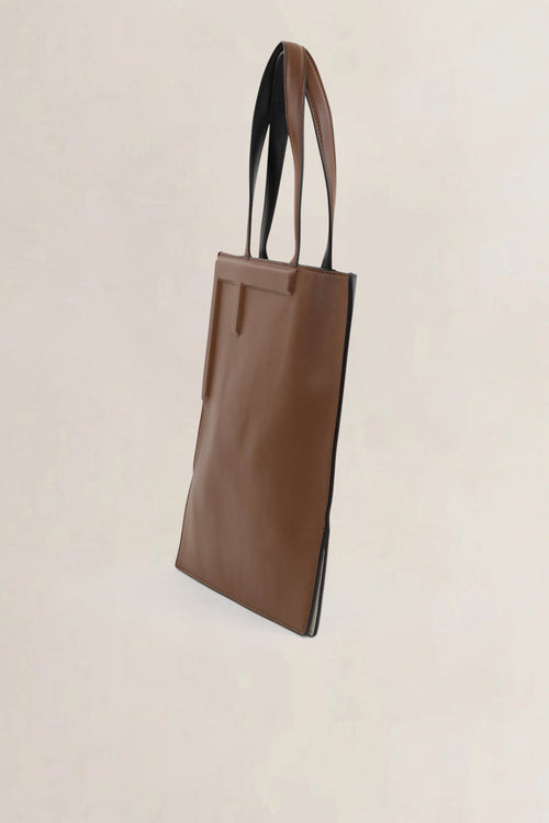 Fendi Brown/Black Flip Shoulder Bag