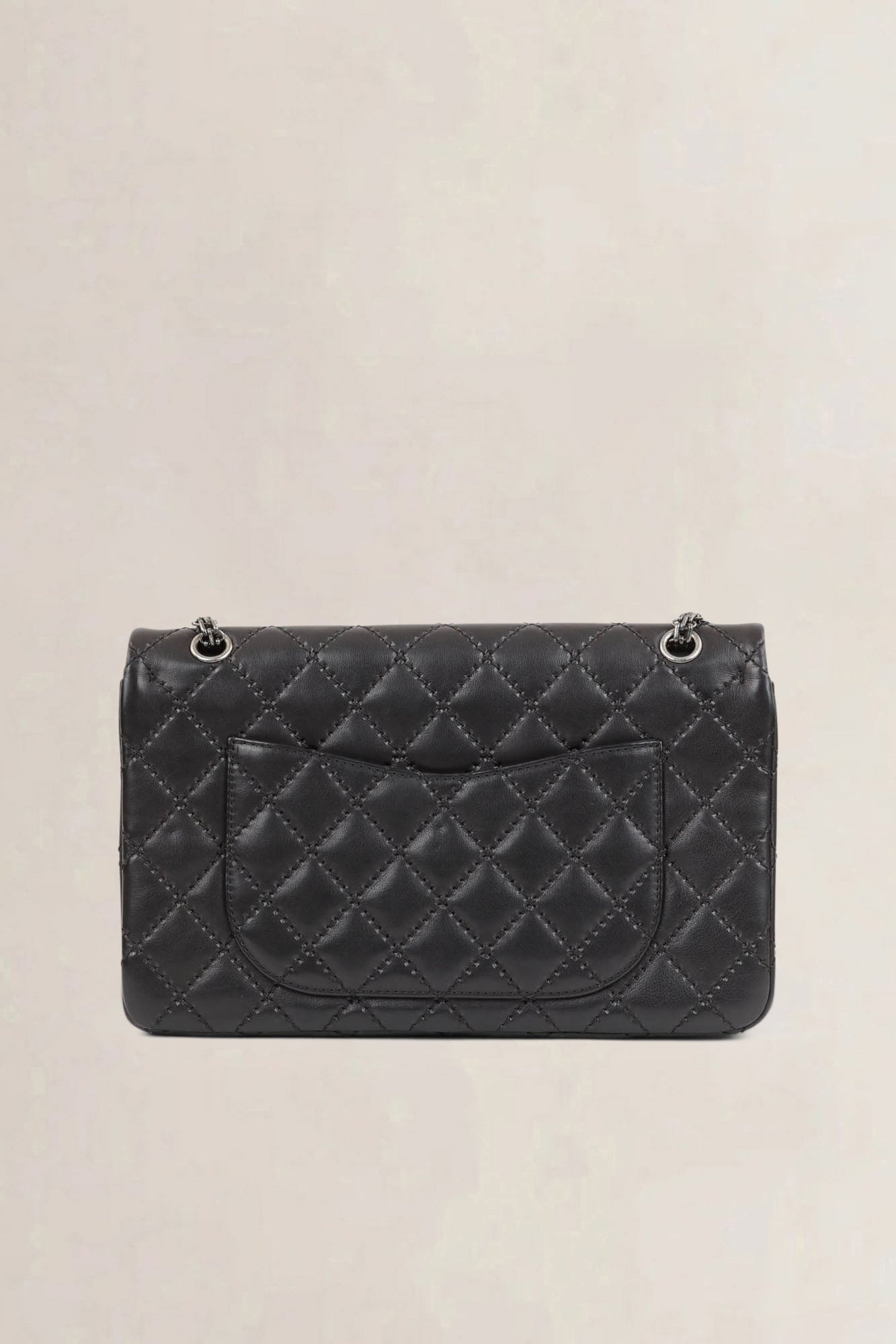 Chanel 2.55 Black Reissue Jumbo Crossbody Bag