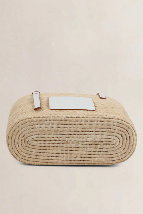 Loewe x Paula's Ibiza Small Square Raffia Basket Bag