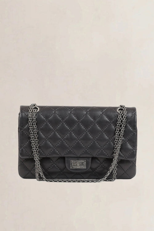 Chanel 2.55 Black Reissue Jumbo Crossbody Bag