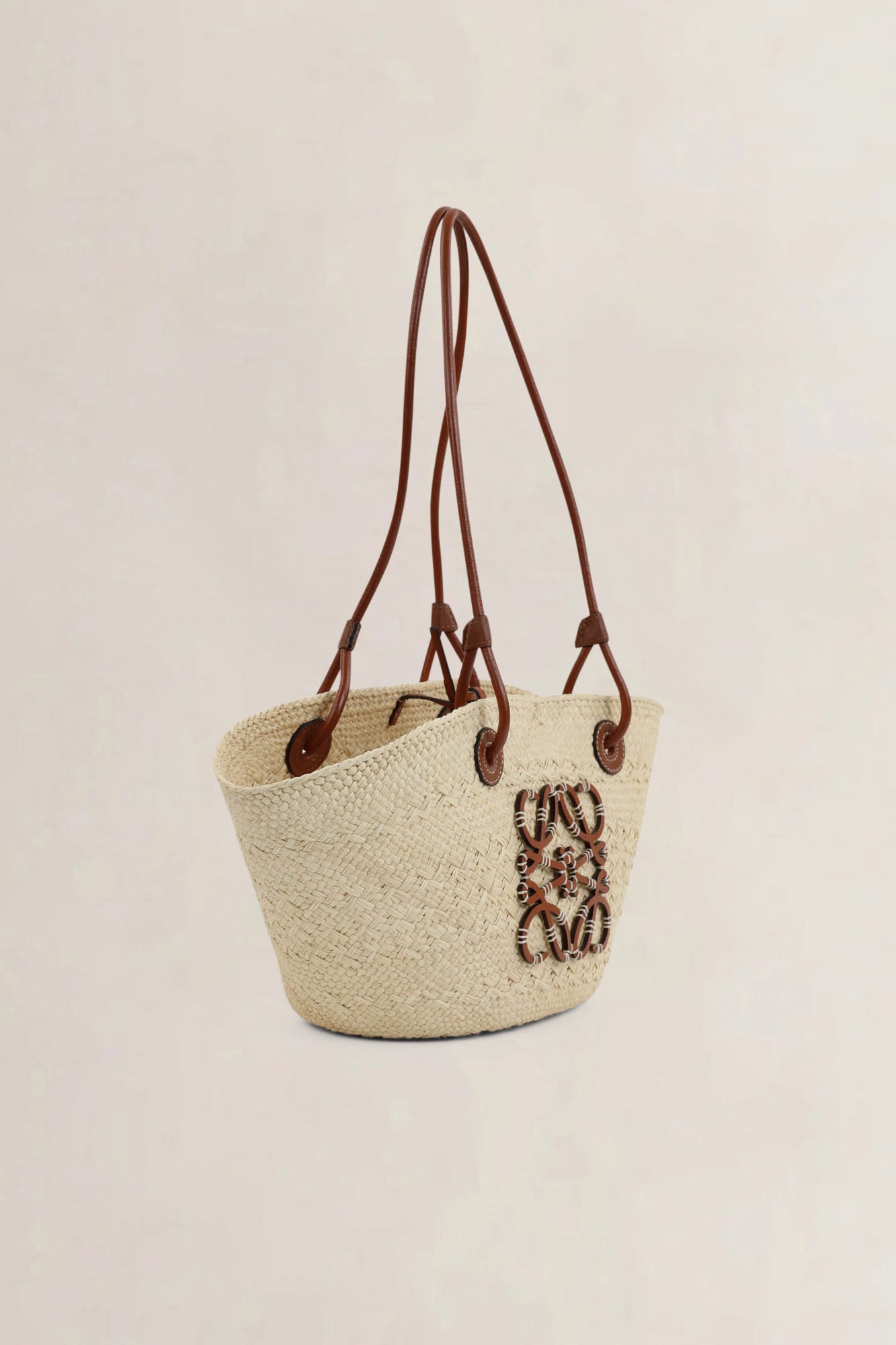 Loewe Smalll Anagram Basket Shoulder Bag