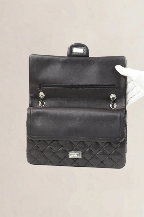 Chanel 2.55 Black Reissue Jumbo Crossbody Bag