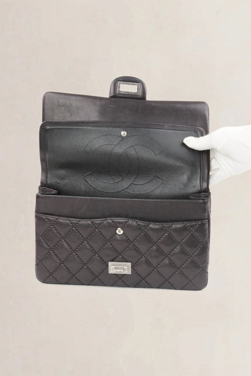 Chanel 2.55 Black Reissue Jumbo Crossbody Bag