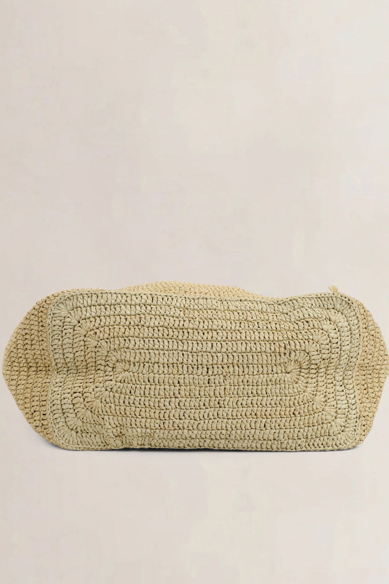 YSL Le 5 à 7 Raffia Hobo Plaque Crossbody Bag