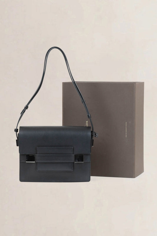 Delvaux Black Madame PM Polo Crossbody Bag