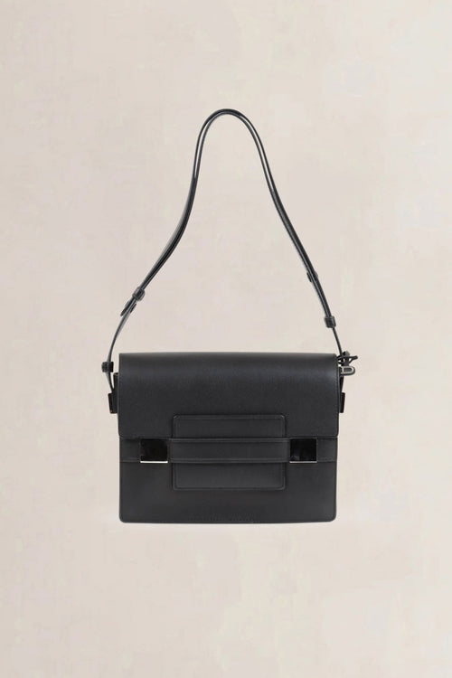 Delvaux Black Madame PM Polo Crossbody Bag