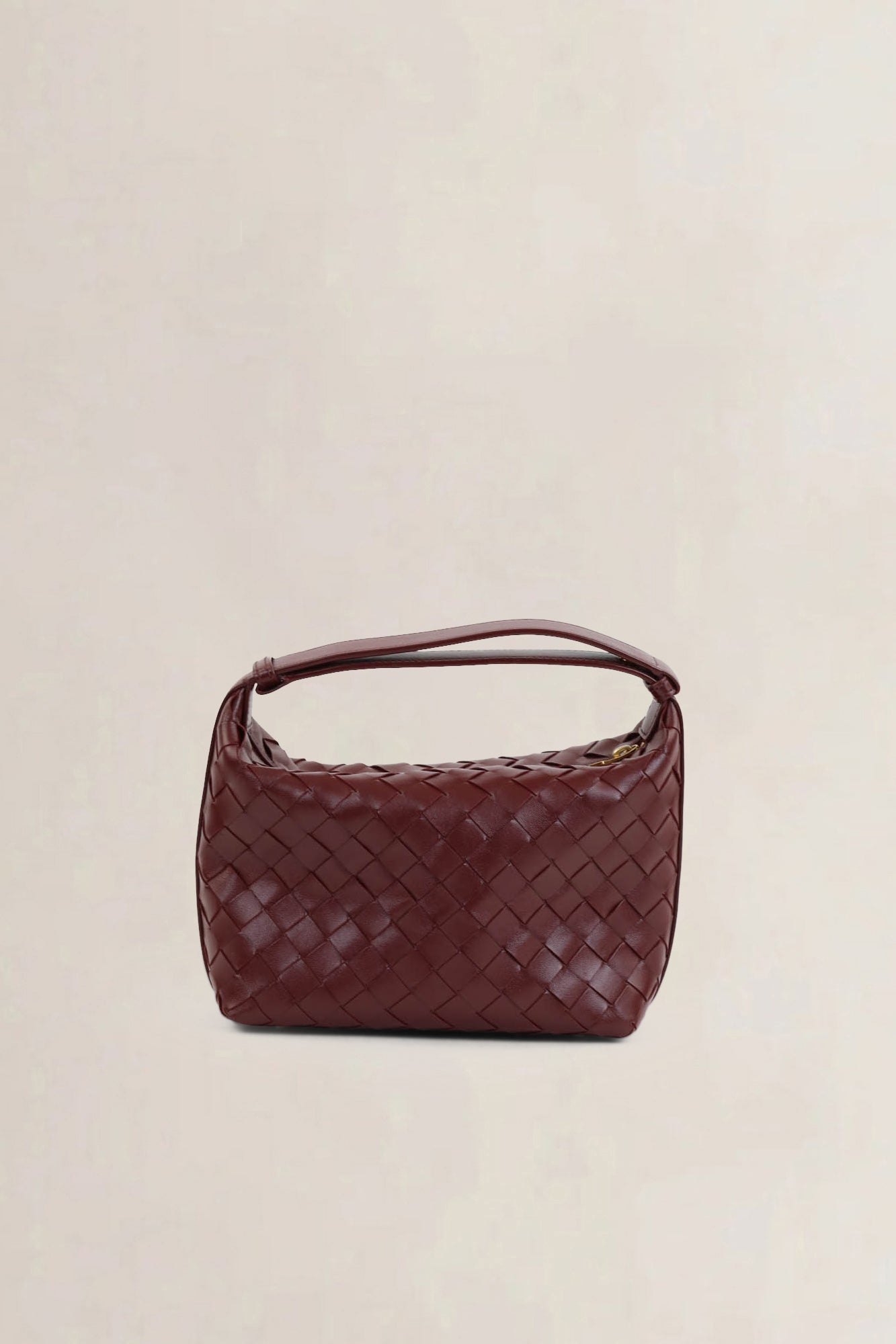 Bottega Veneta Burgundy Wallace Top handle Bag