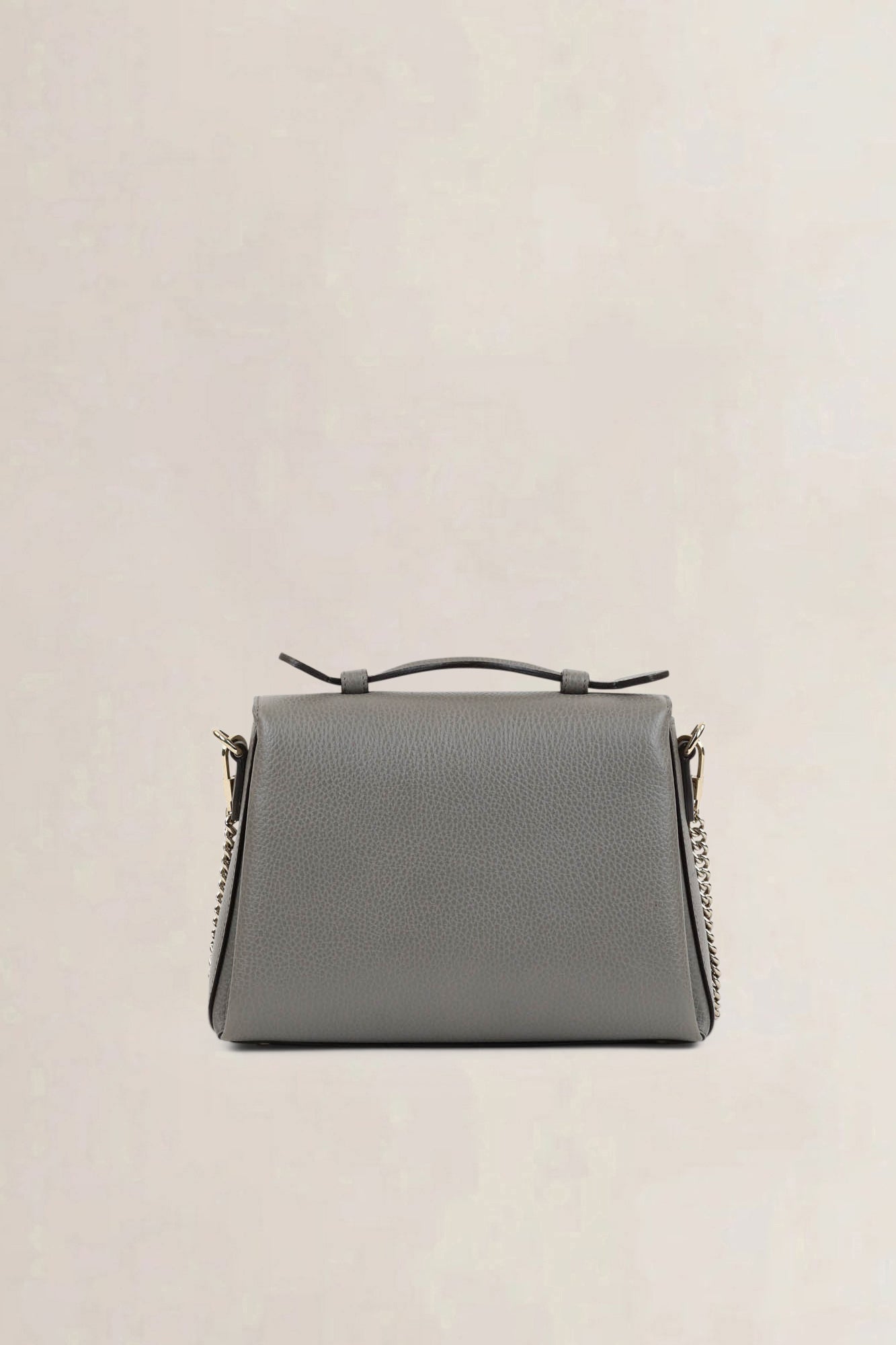 Grey Interlocking GG Crossbody Bag
