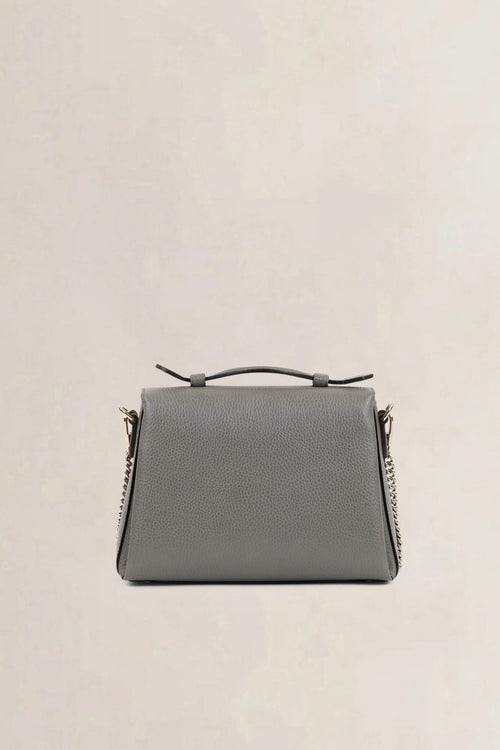 Grey Interlocking GG Crossbody Bag