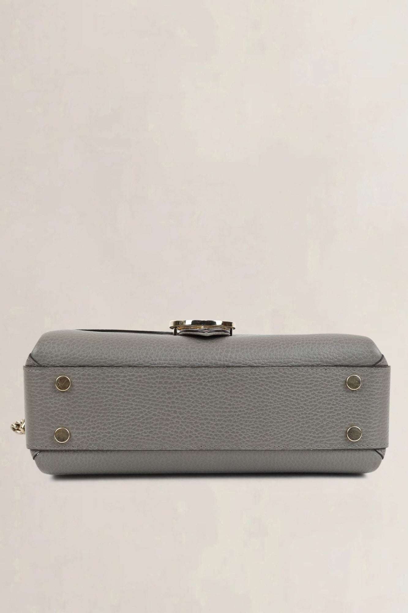 Grey Interlocking GG Crossbody Bag