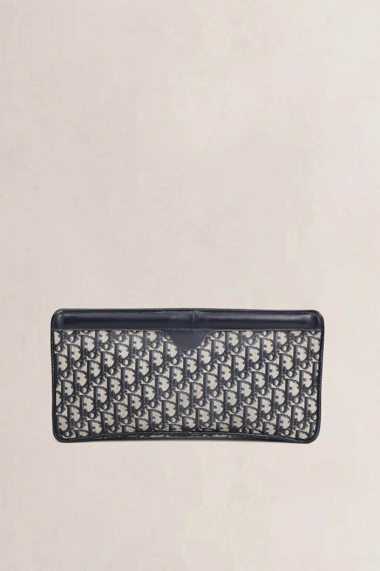 Christian Dior Blue Monogram Clutch