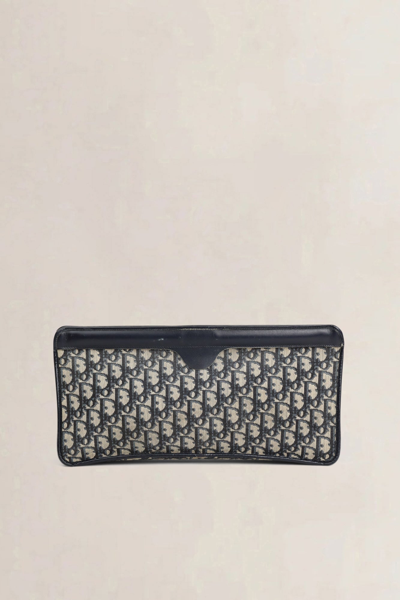 Christian Dior Blue Monogram Clutch