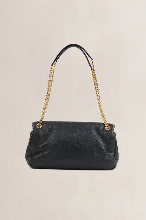 YSL Black Calypso Shoulder Bag