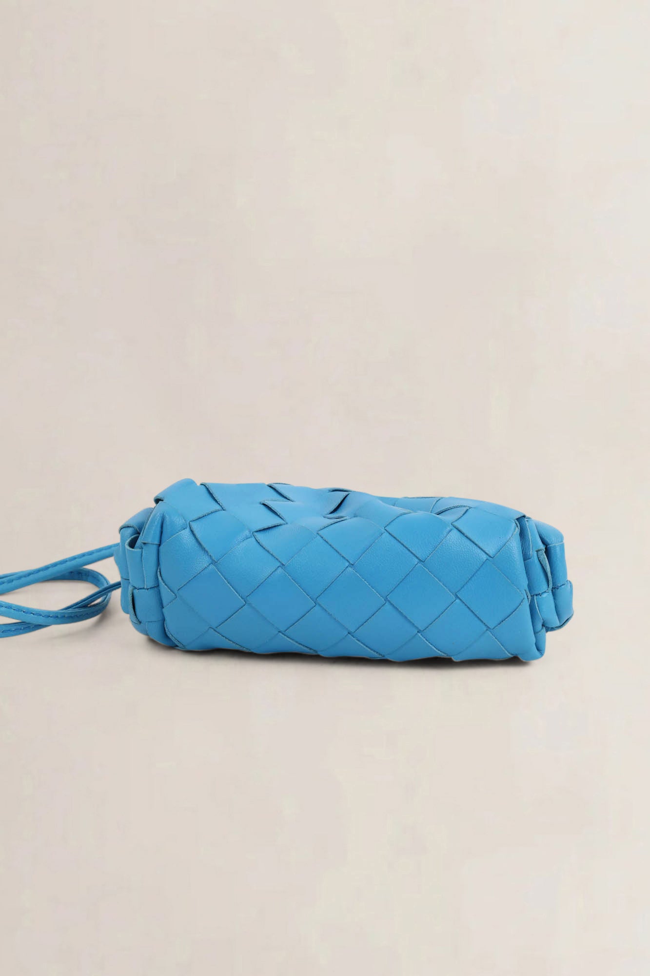 Bottega Veneta Blue Intrecciato The Extra Mini Pouch