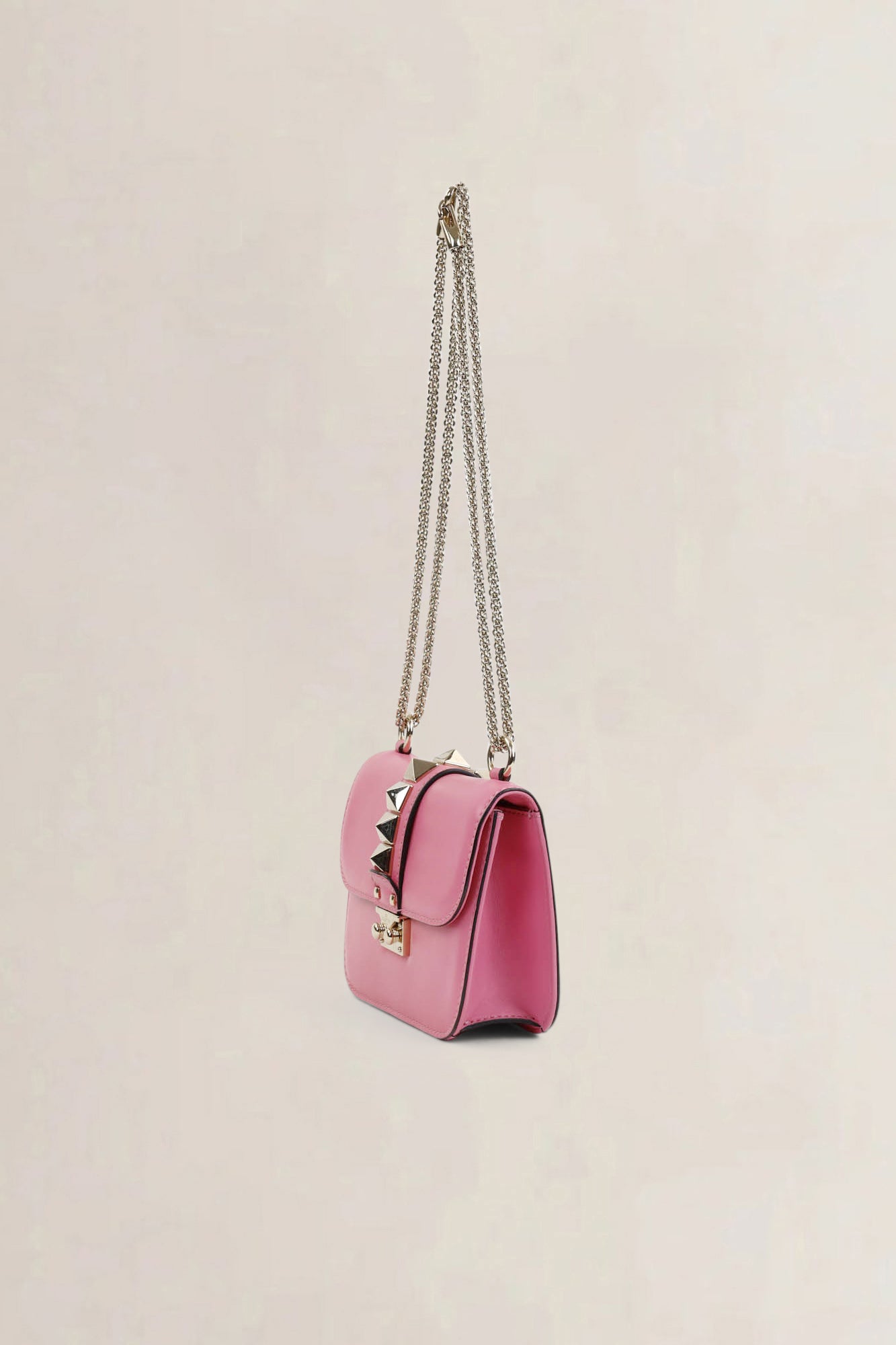 Valentino Garavani Pink Glam Rockstud Crossbody Bag