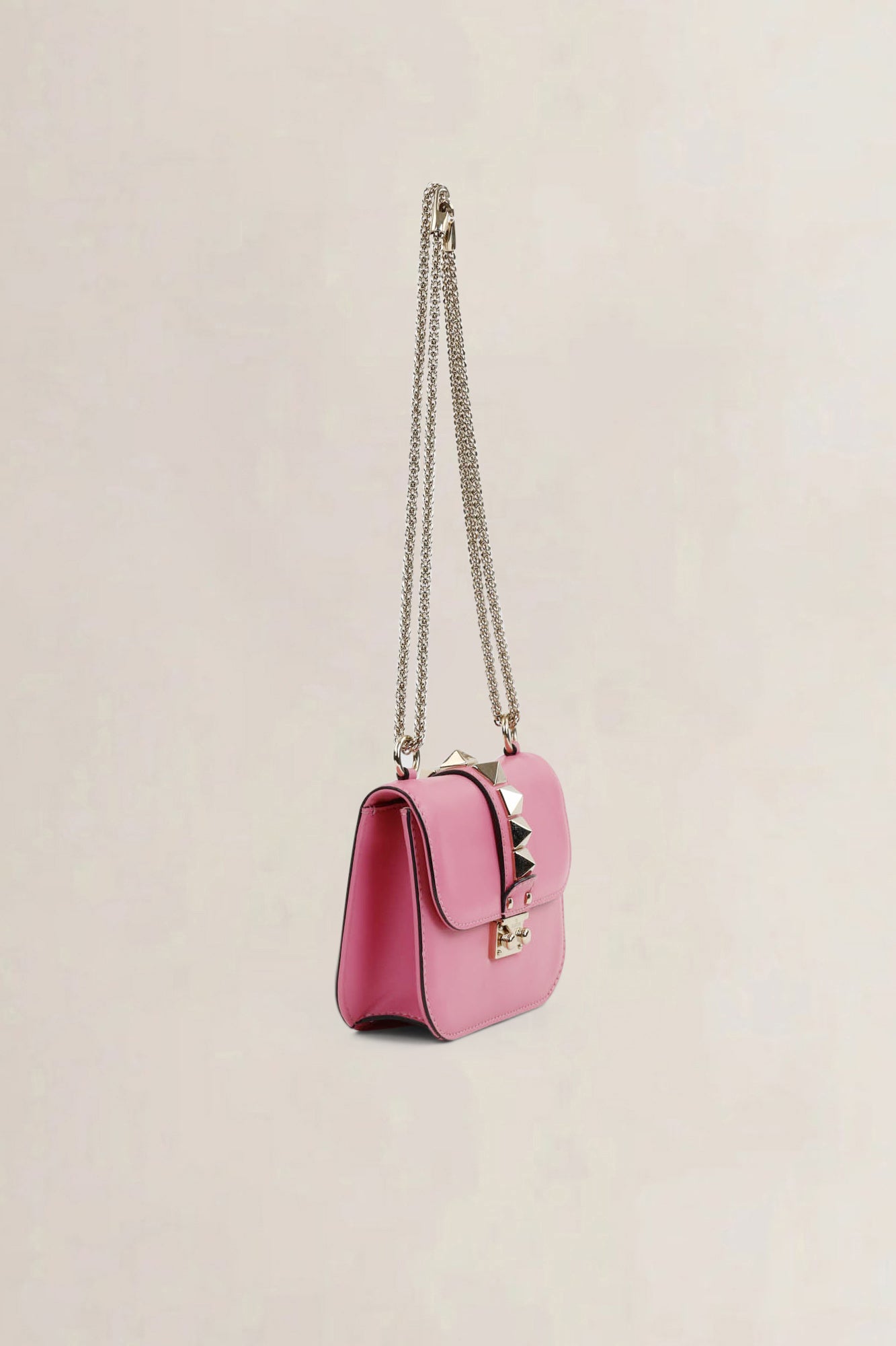 Valentino Garavani Pink Glam Rockstud Crossbody Bag
