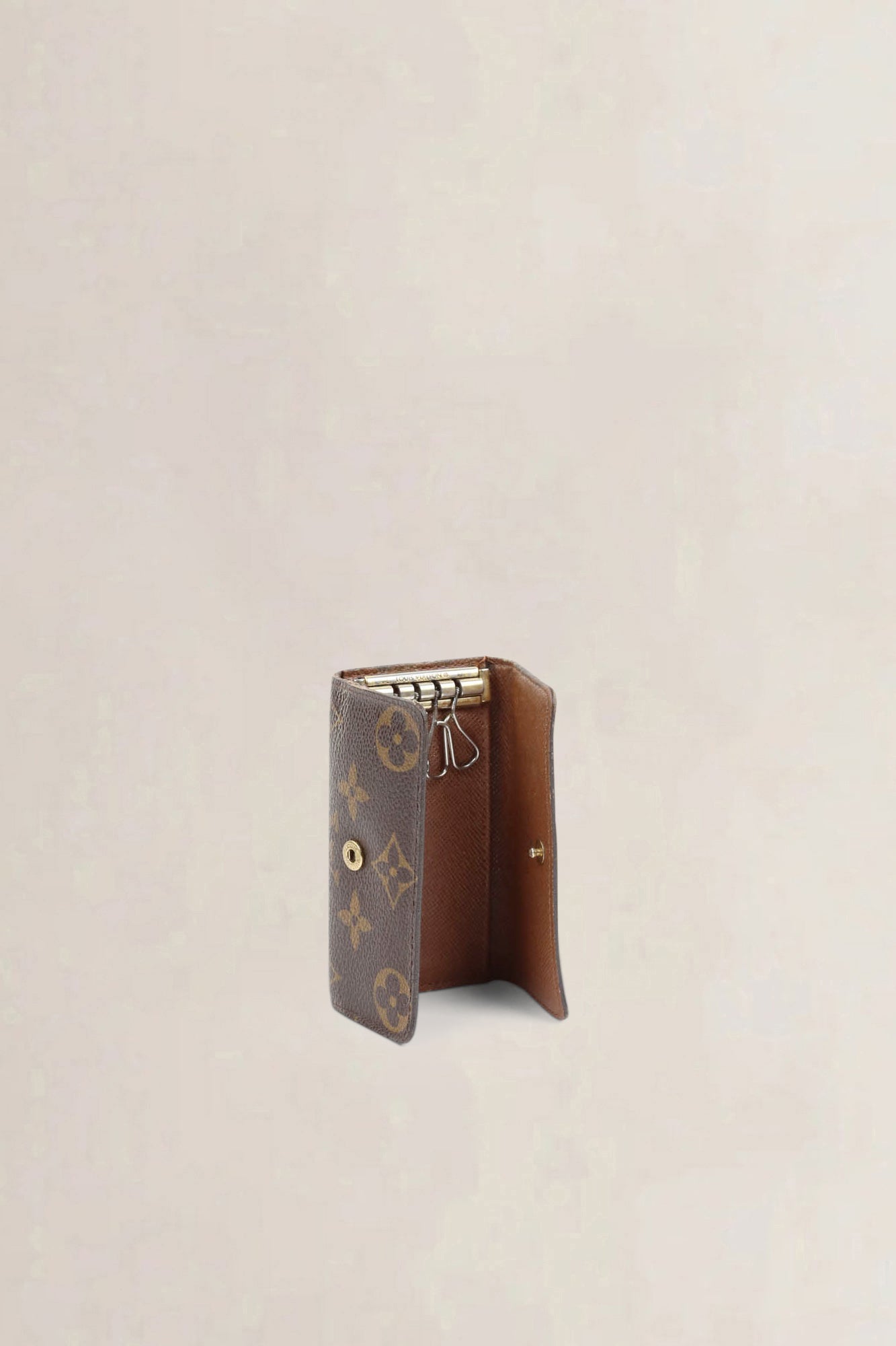 Brown Monogram Key Holder