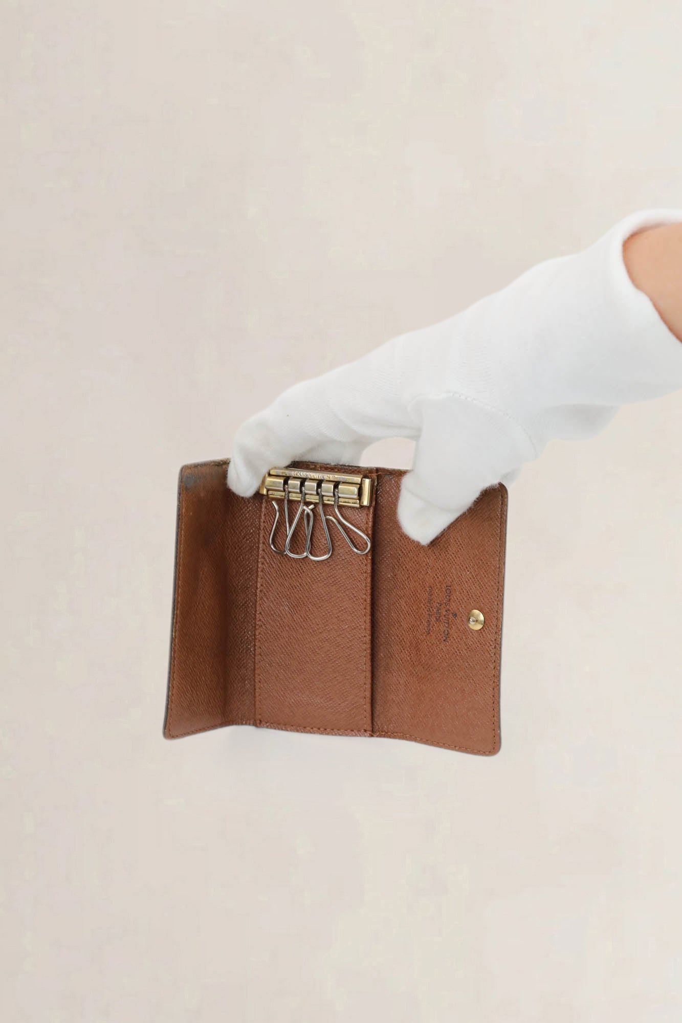 Brown Monogram Key Holder
