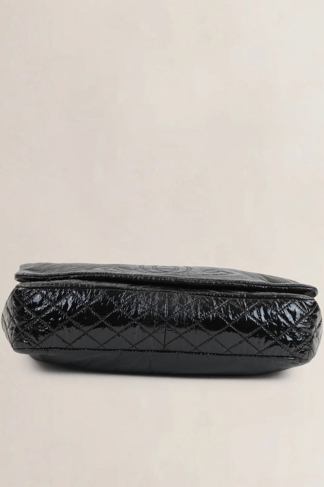 Chanel Black Rock And Chain Classic Shoulder Bag