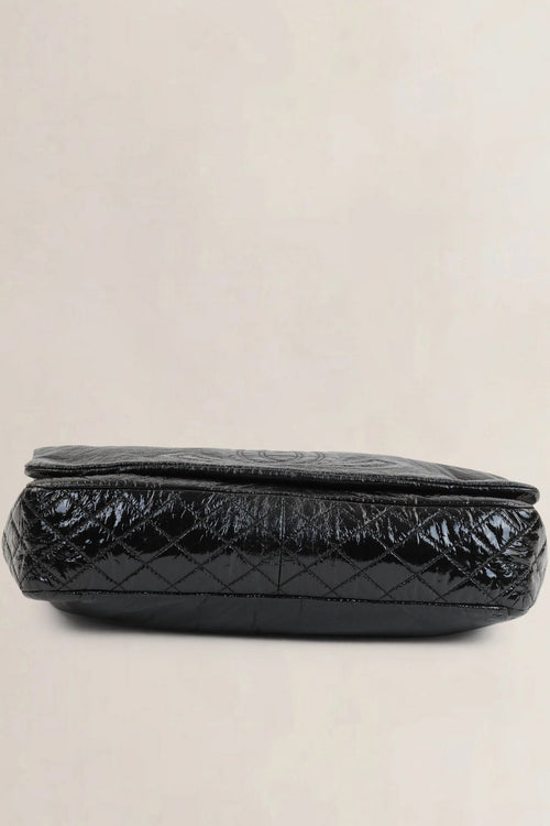 Chanel Black Rock And Chain Classic Shoulder Bag