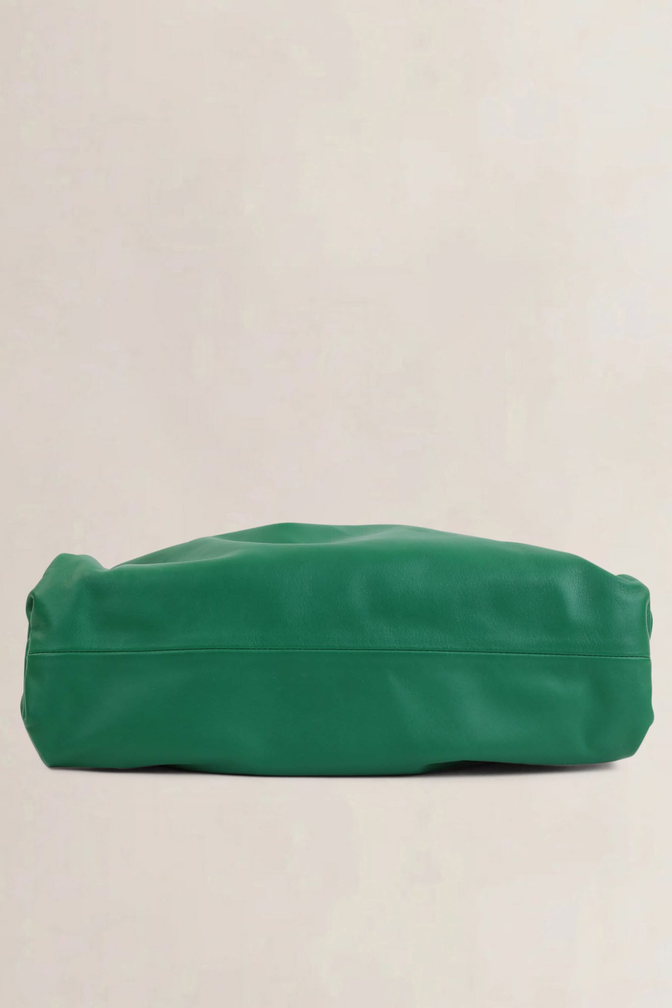 Bottega Veneta Green Calfskin Pouch