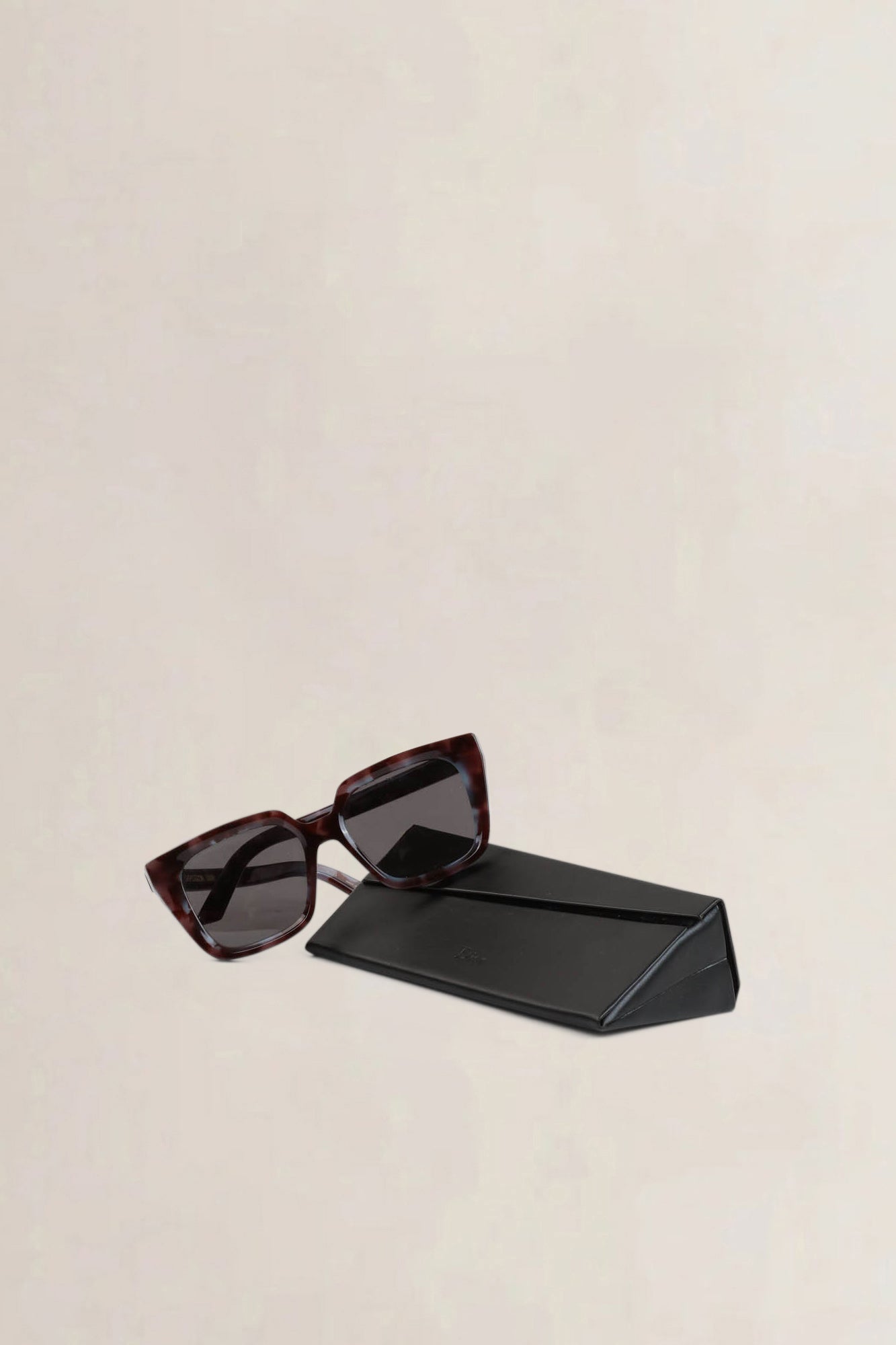 Christian Dior Brown/Blue Sunglasses