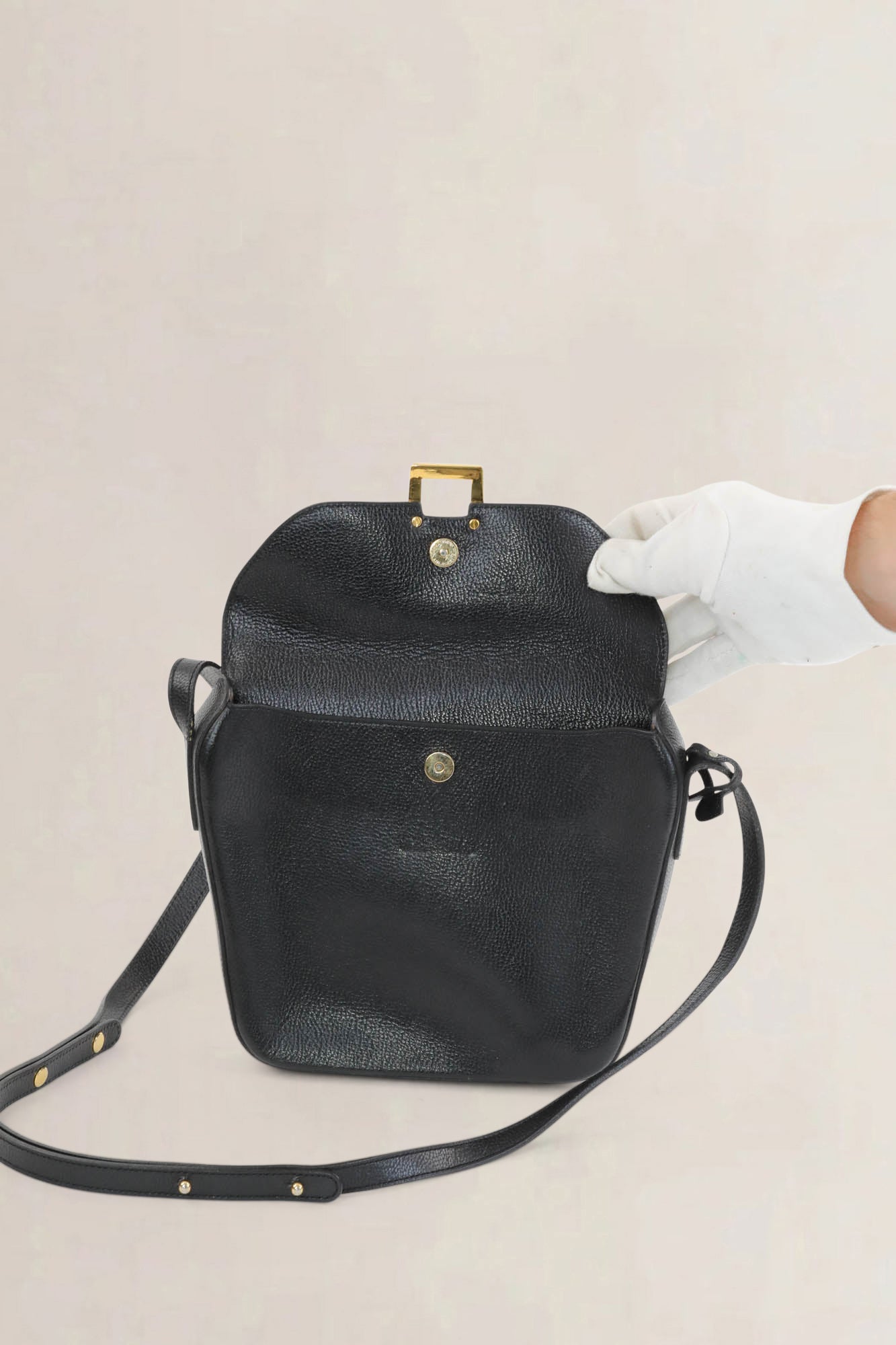 Delvaux Blue Amité Crossbody Bag