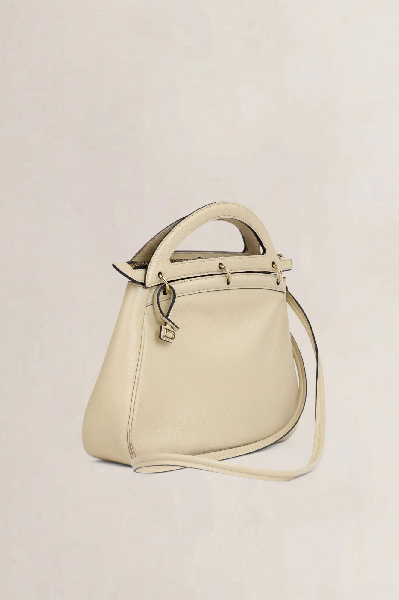 Delvaux White Mango PM Crossbody Bag