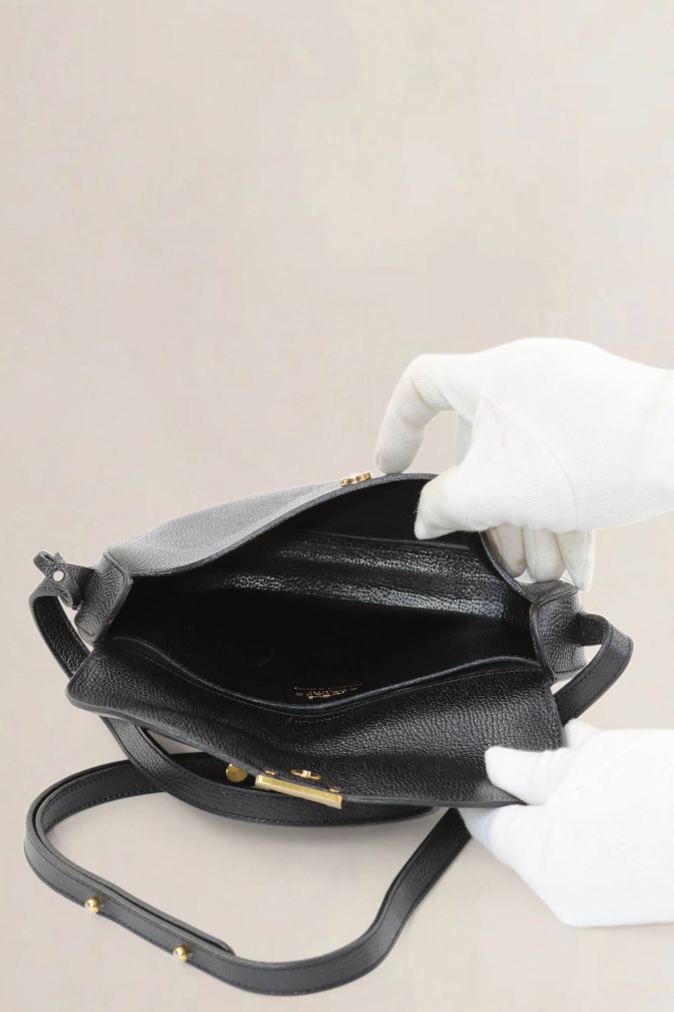 Delvaux Blue Amité Crossbody Bag