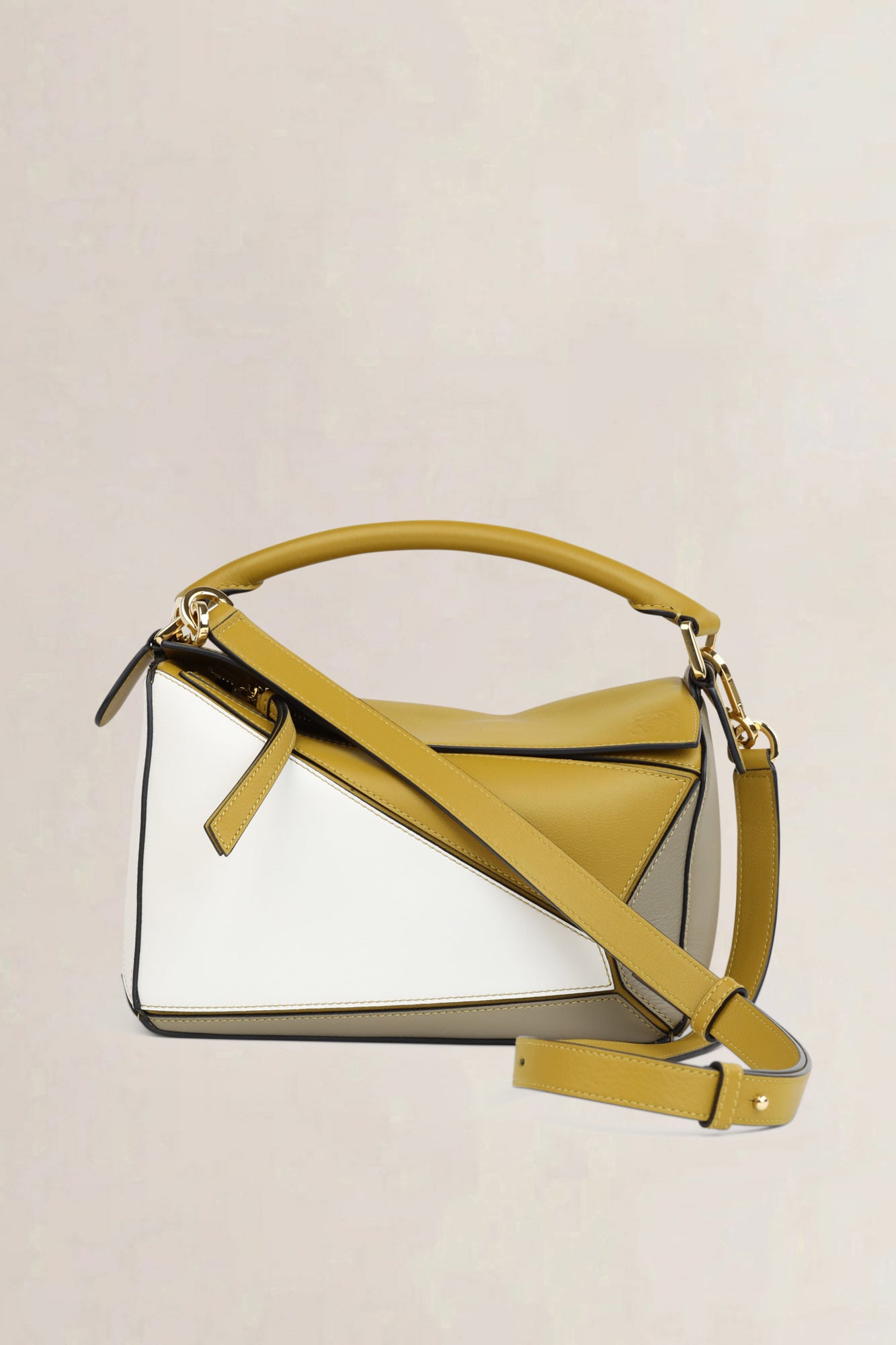 Loewe Green Small Puzzle Bag