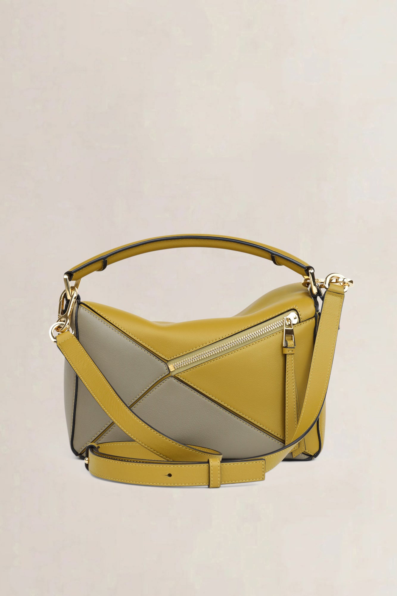 Loewe Green Small Puzzle Bag