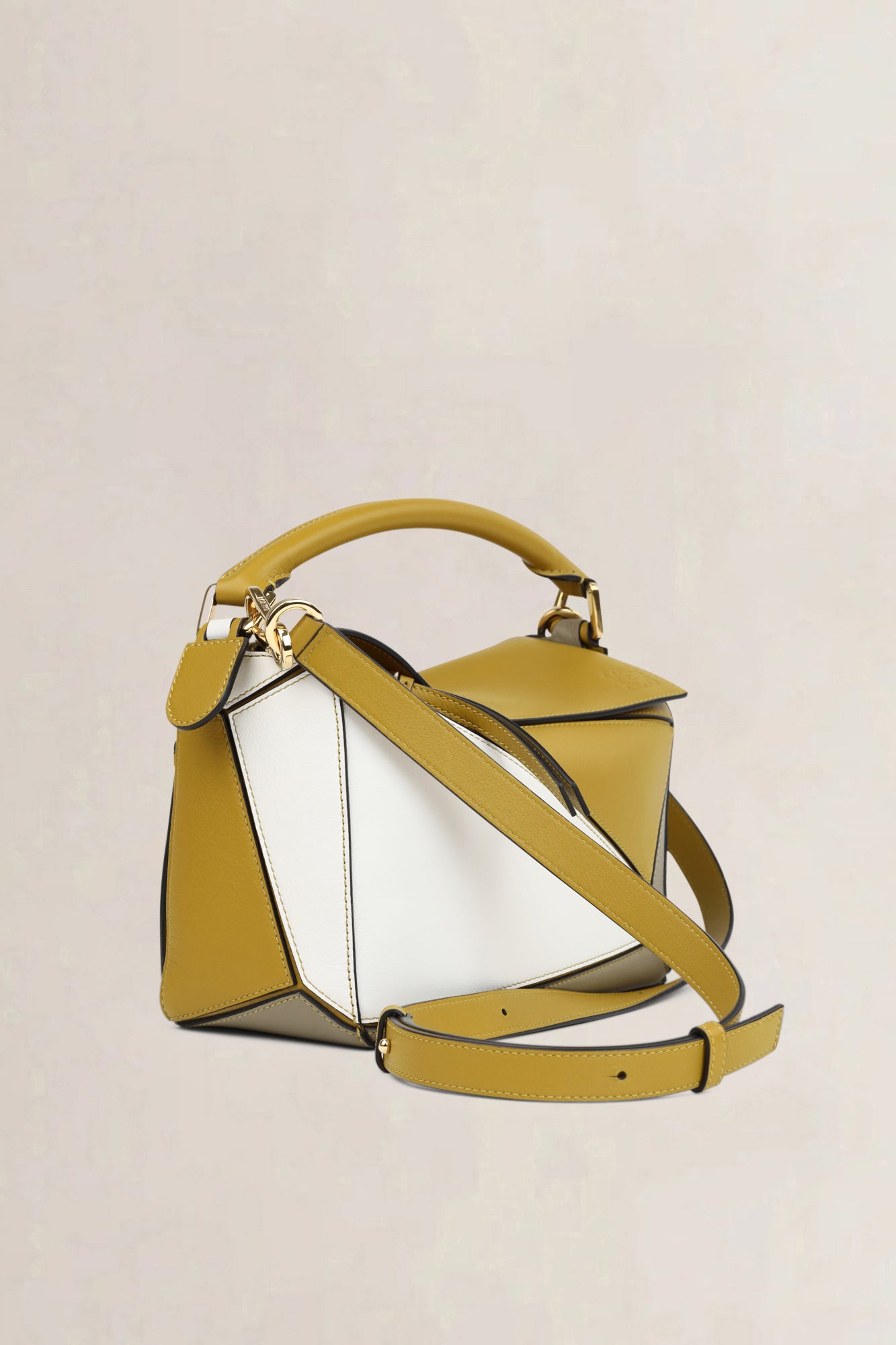 Loewe Green Small Puzzle Bag