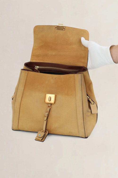 Chloé Nubuck Darla Shoulder Bag
