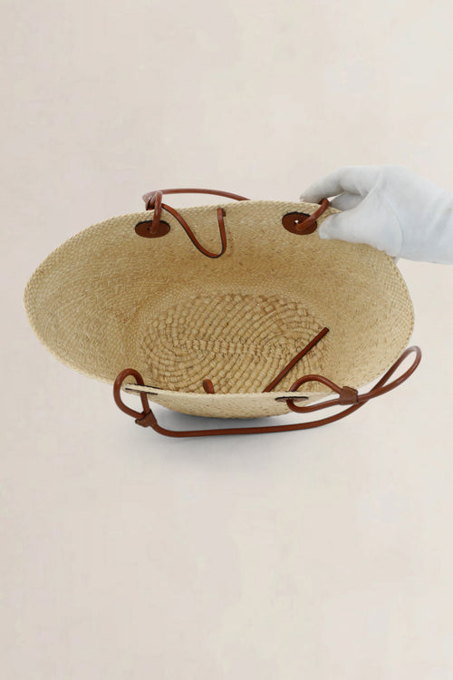 Loewe Smalll Anagram Basket Shoulder Bag