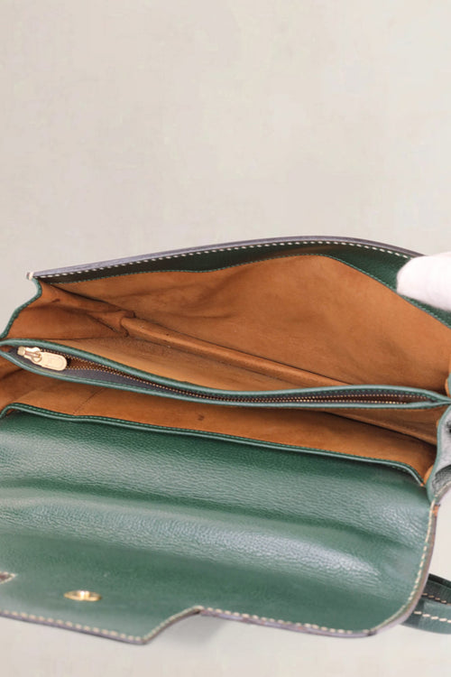 Green Beau Fixe Shoulder Bag
